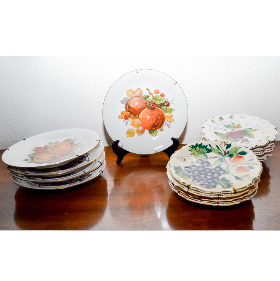 Decorative Fruit Plates EBTH