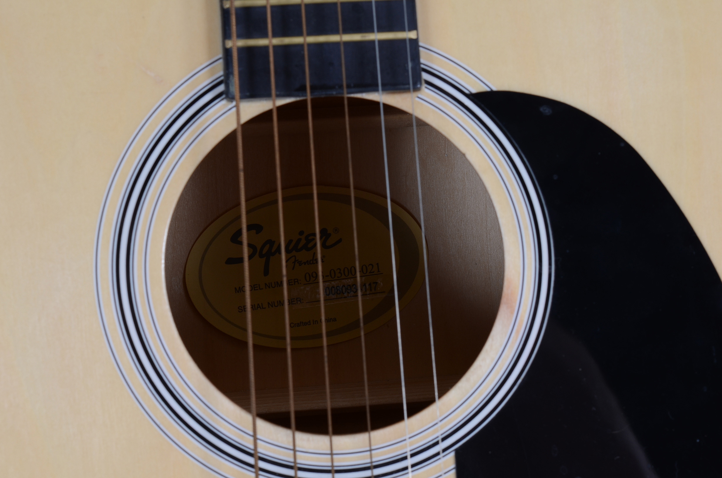 Fender Squier Acoustic Guitar EBTH