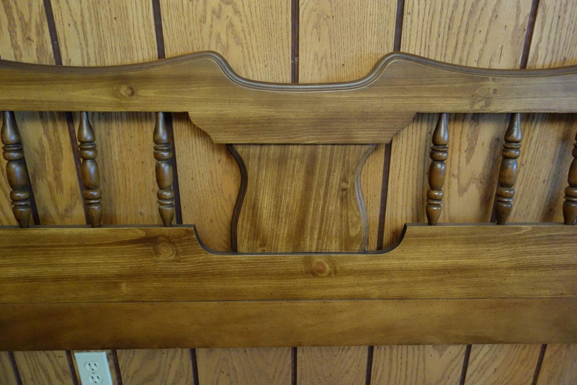 Vintage Maple Headboard and Frame EBTH