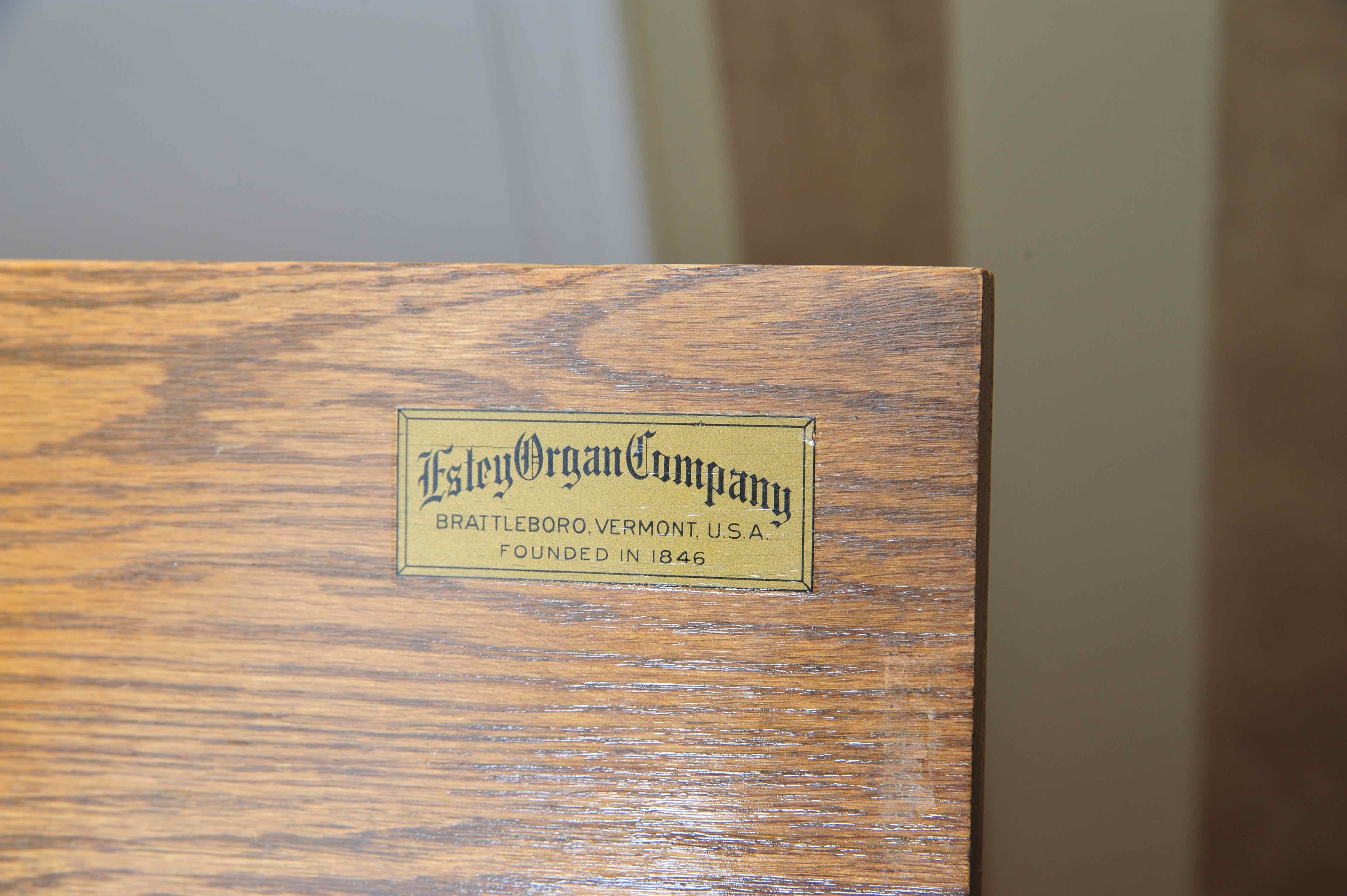 Antique Estey Portable Organ EBTH