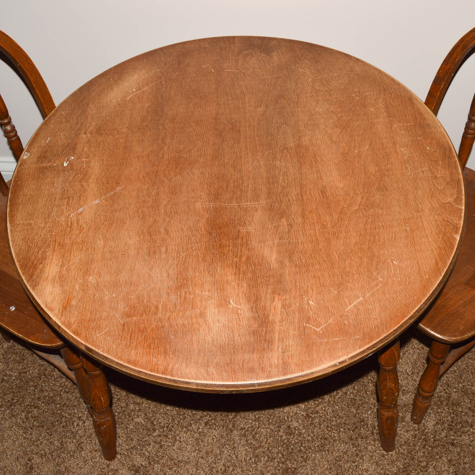 Vintage Child's Table and Chairs EBTH