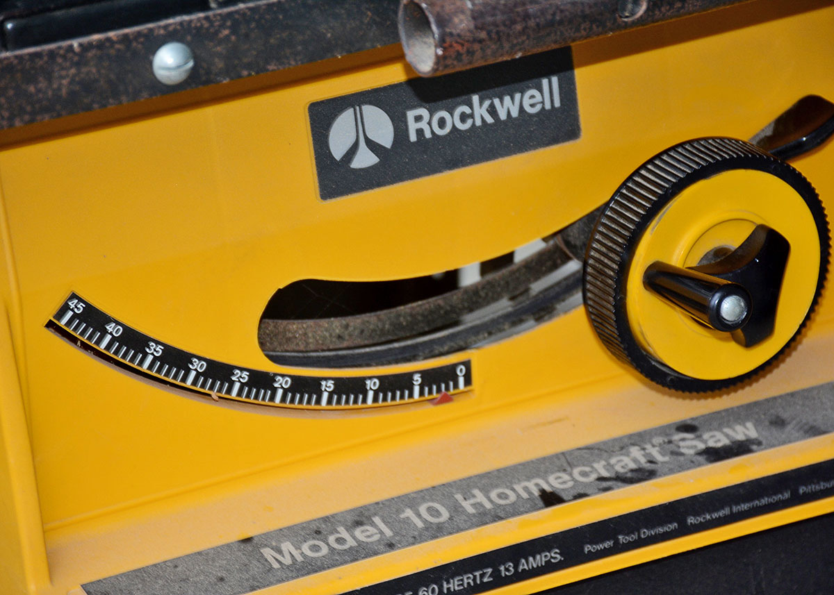 Rockwell Homecraft Table Saw Model 10" 34660 EBTH