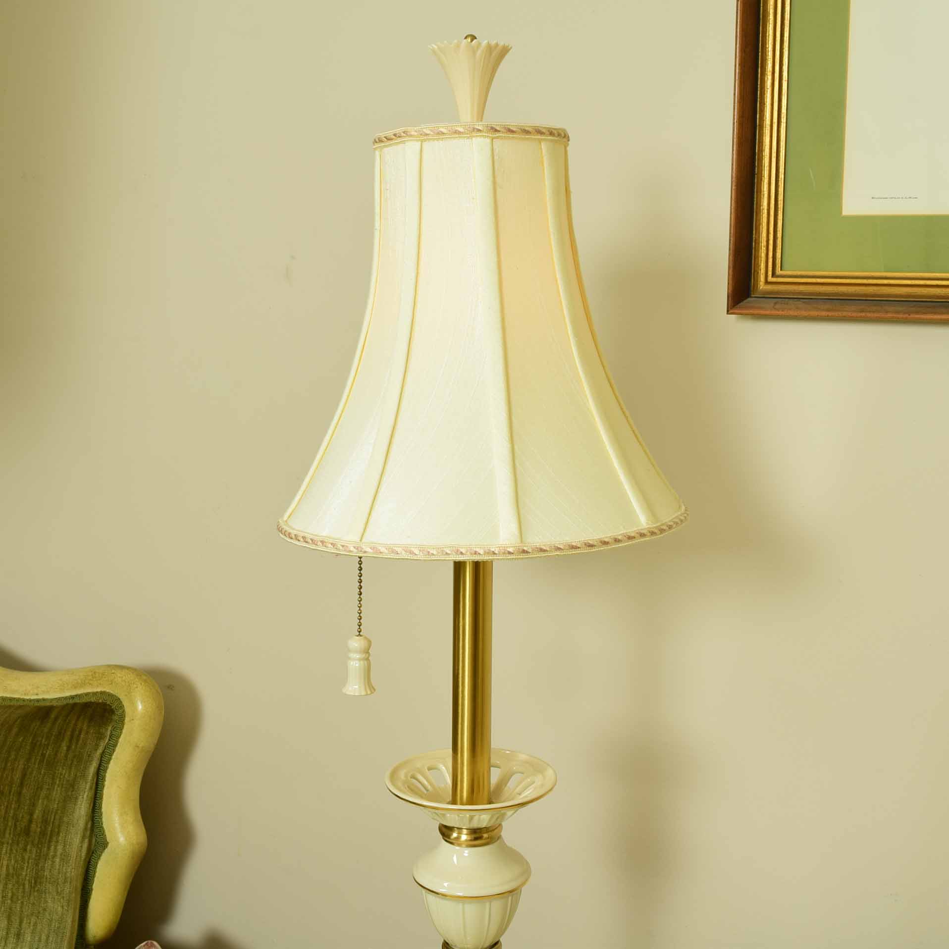 Vintage Lenox by Quoizel Lamp EBTH