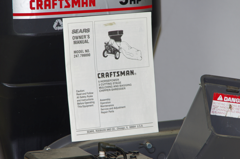 Craftsman 5 HP Chipper Shredder EBTH
