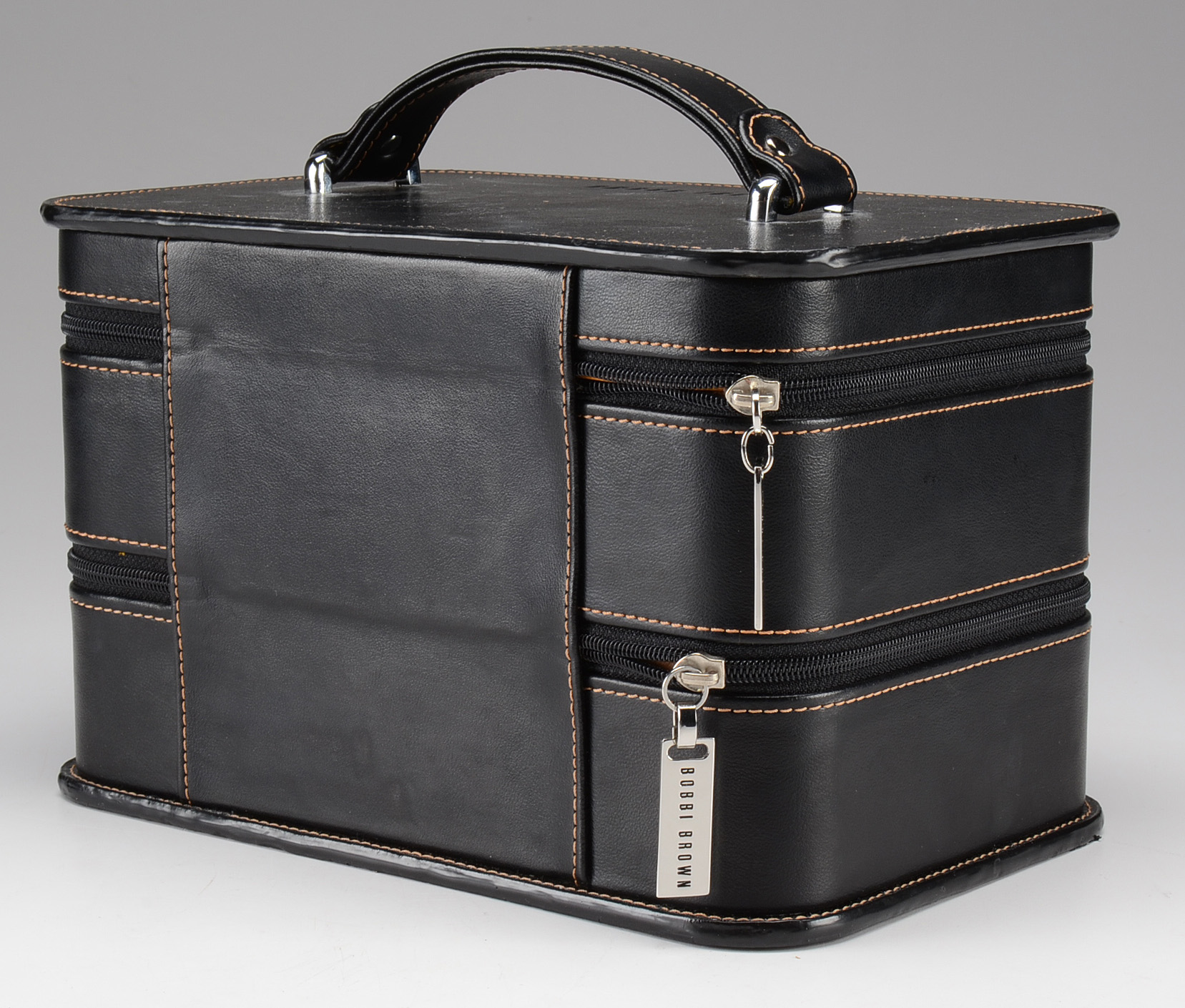 Black Leather Bobbi Brown Makeup Case EBTH