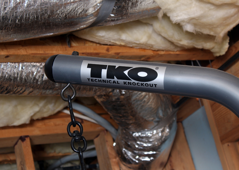 TKO Boxing Heavy Bag Stand, with Adjustable Speedbag Platform, and