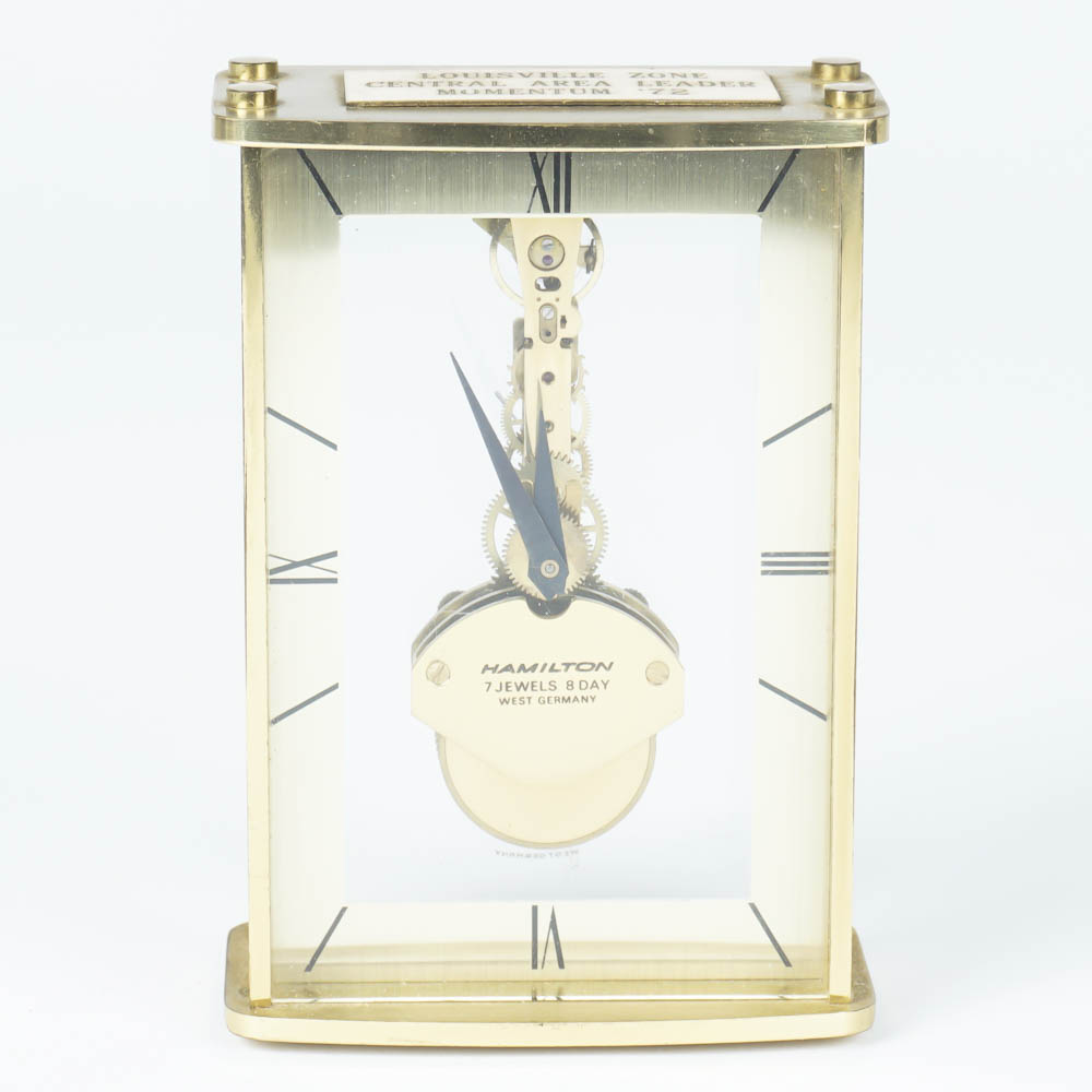 Hamilton Desk Clock EBTH