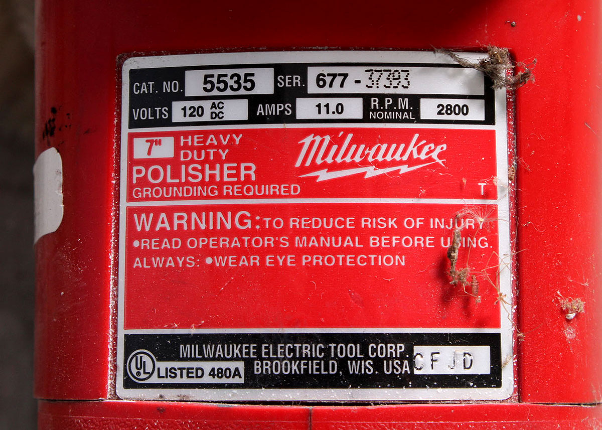 Milwaukee Heavy Duty Polisher EBTH