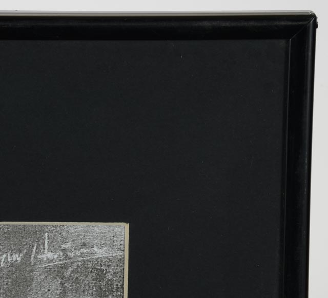 Framed Jerry Garcia Print EBTH