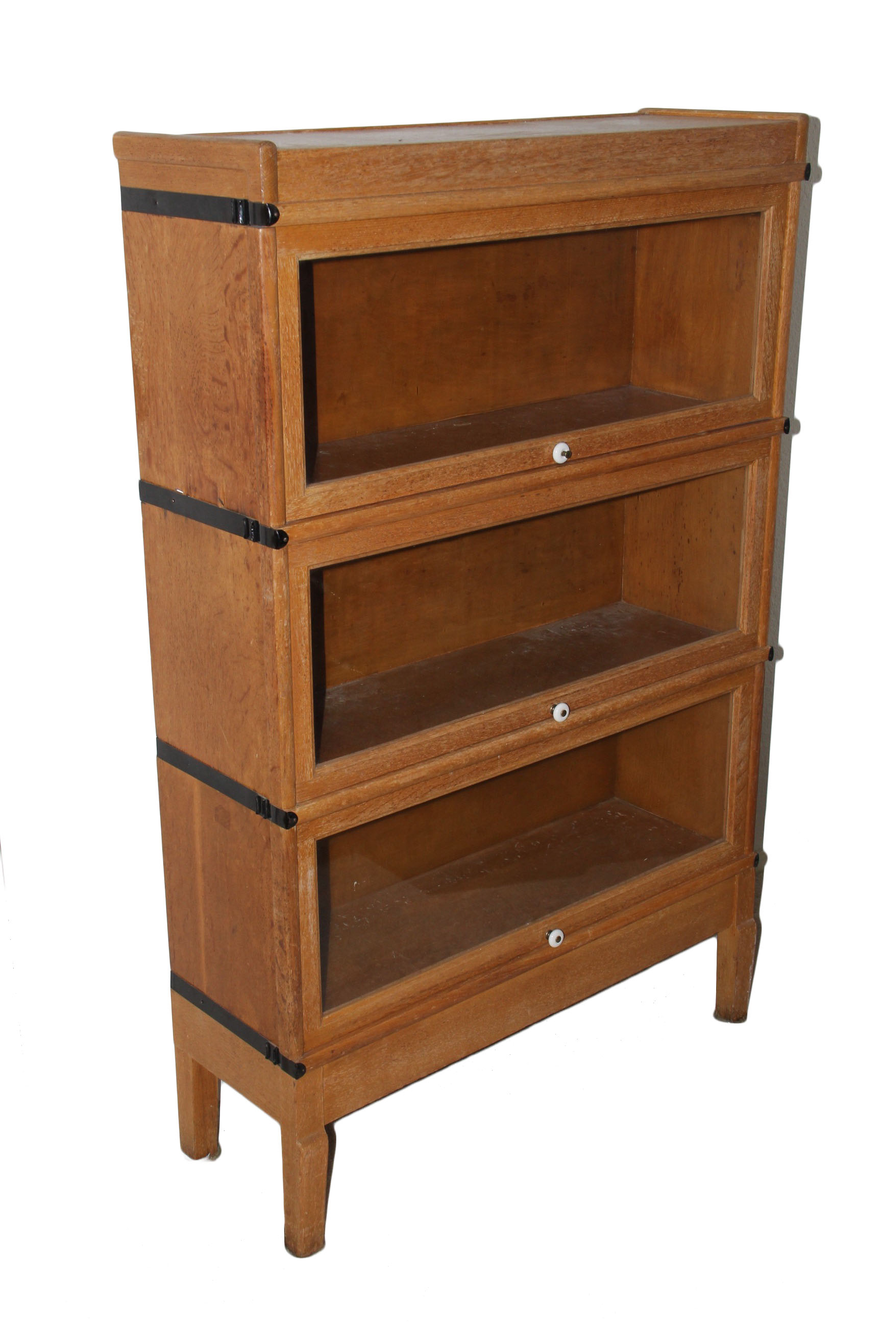Oak Lawyer's Barrister Bookcase EBTH
