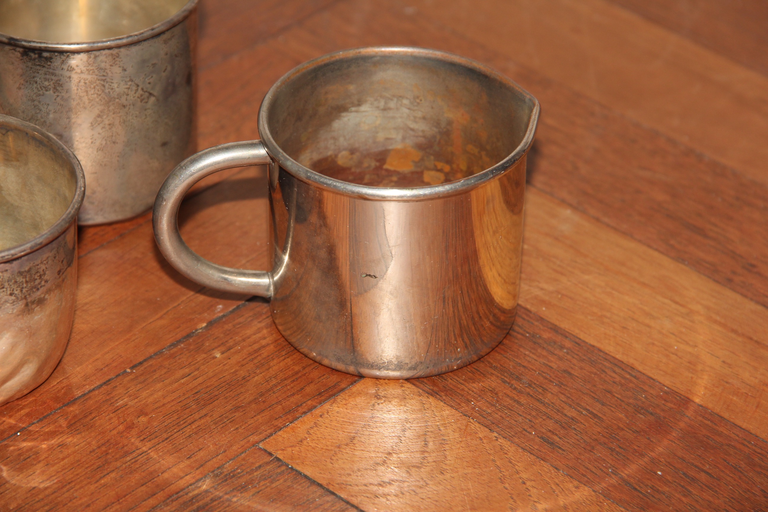 Collection of Sterling and Silver Plate Cups EBTH