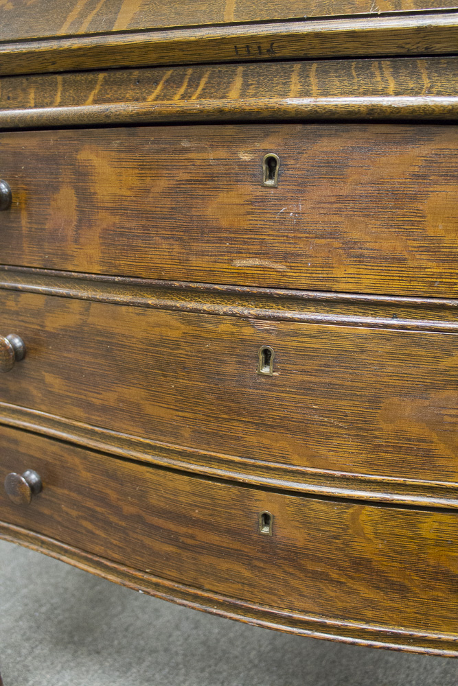 Quarter Sawn Oak Secretary Desk EBTH
