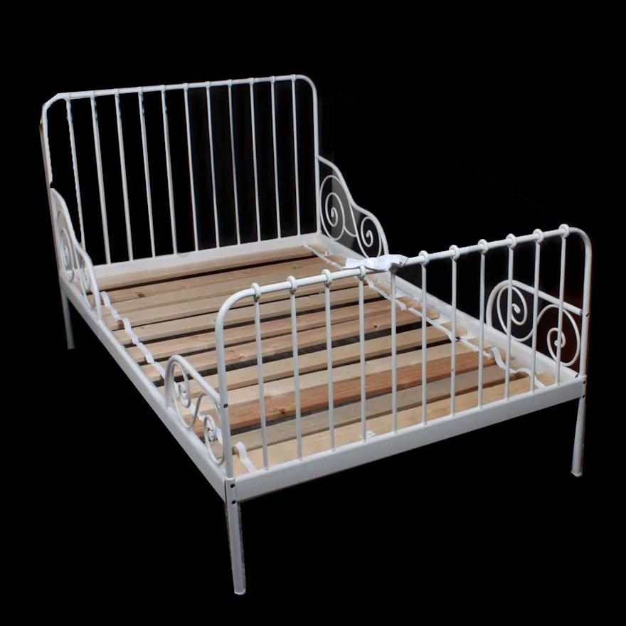 Ikea Metal Twin Bed Frame | EBTH Ikea Metal Twin Bed Frame | EBTH