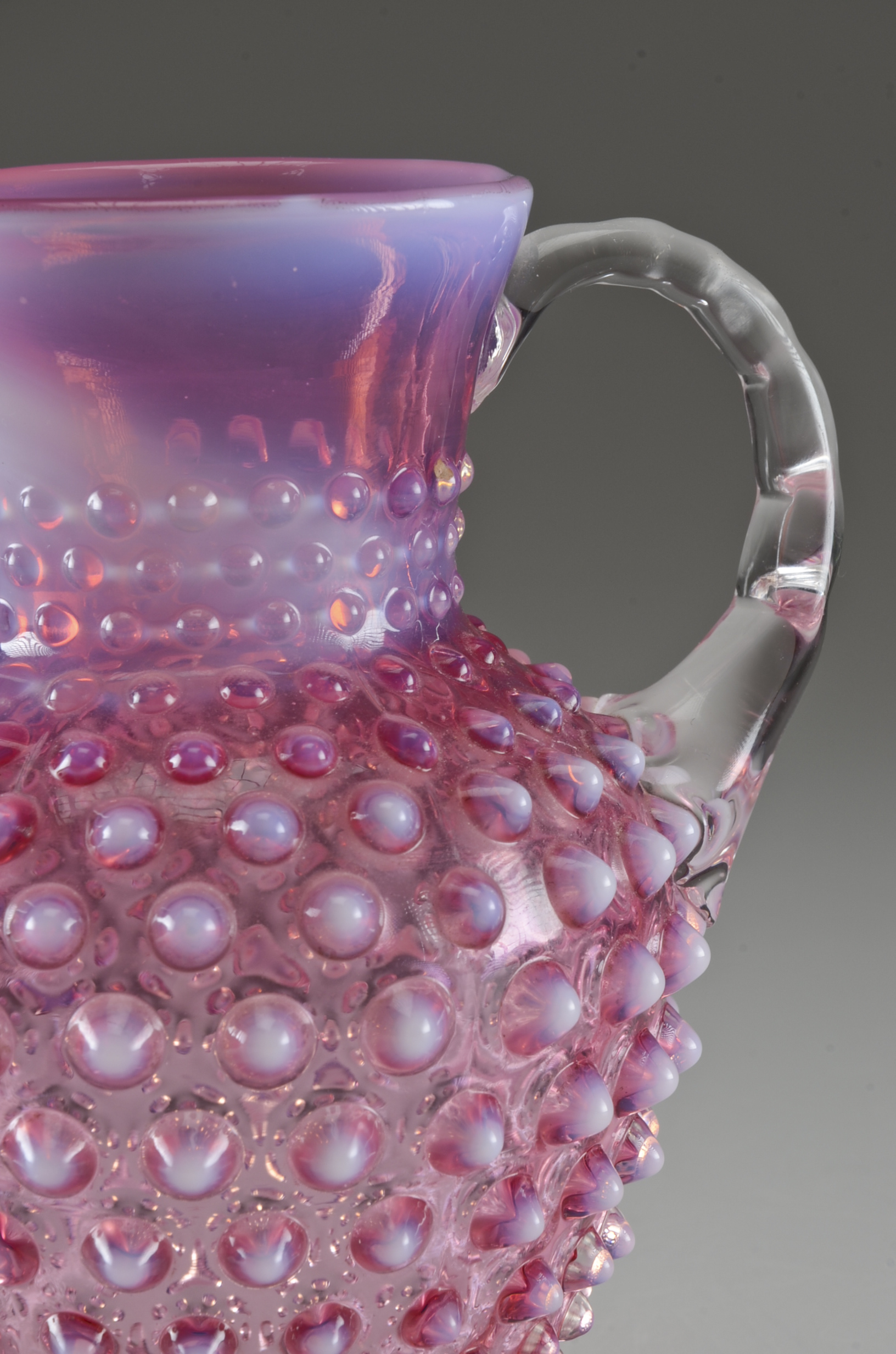 Vintage Hobnail Glass Vase EBTH