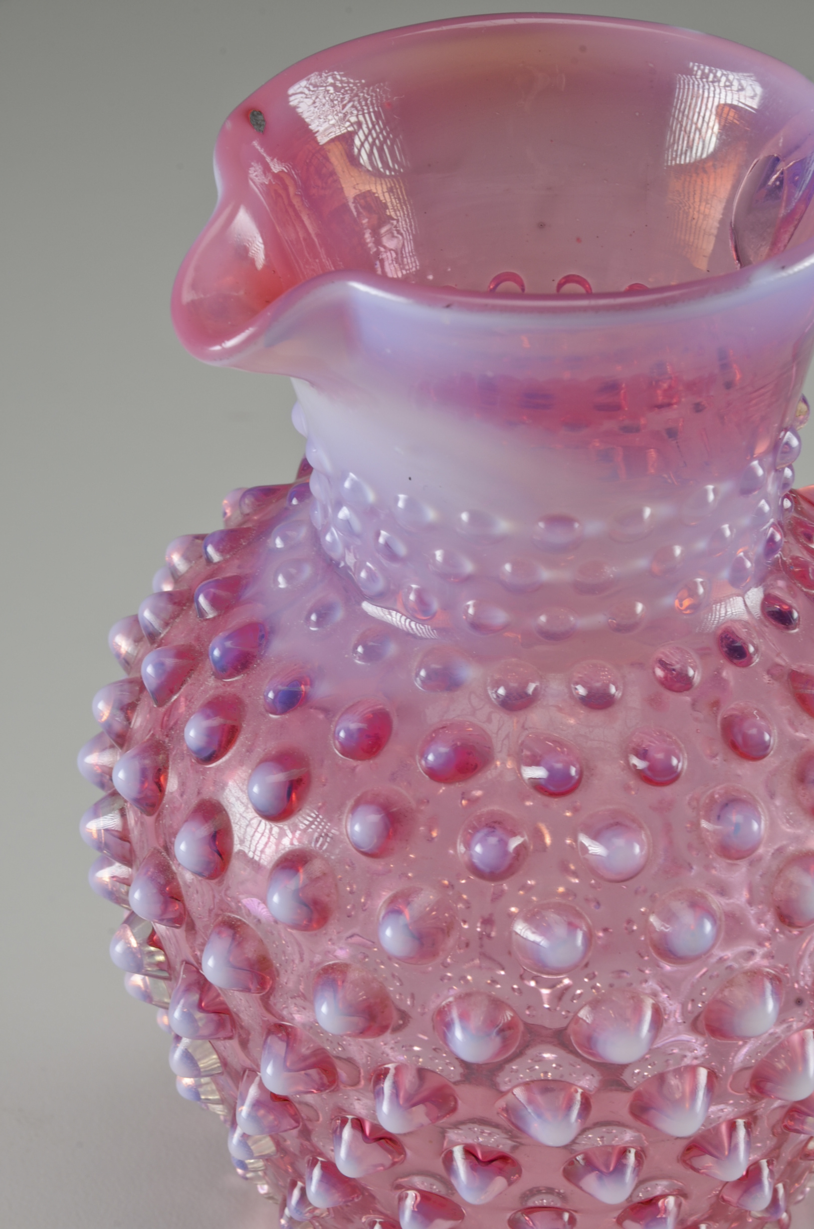 Vintage Hobnail Glass Vase EBTH