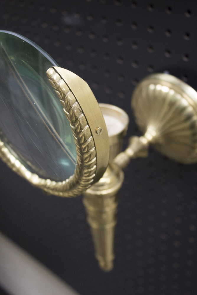 Candle Light Magnifying Wall Sconces EBTH