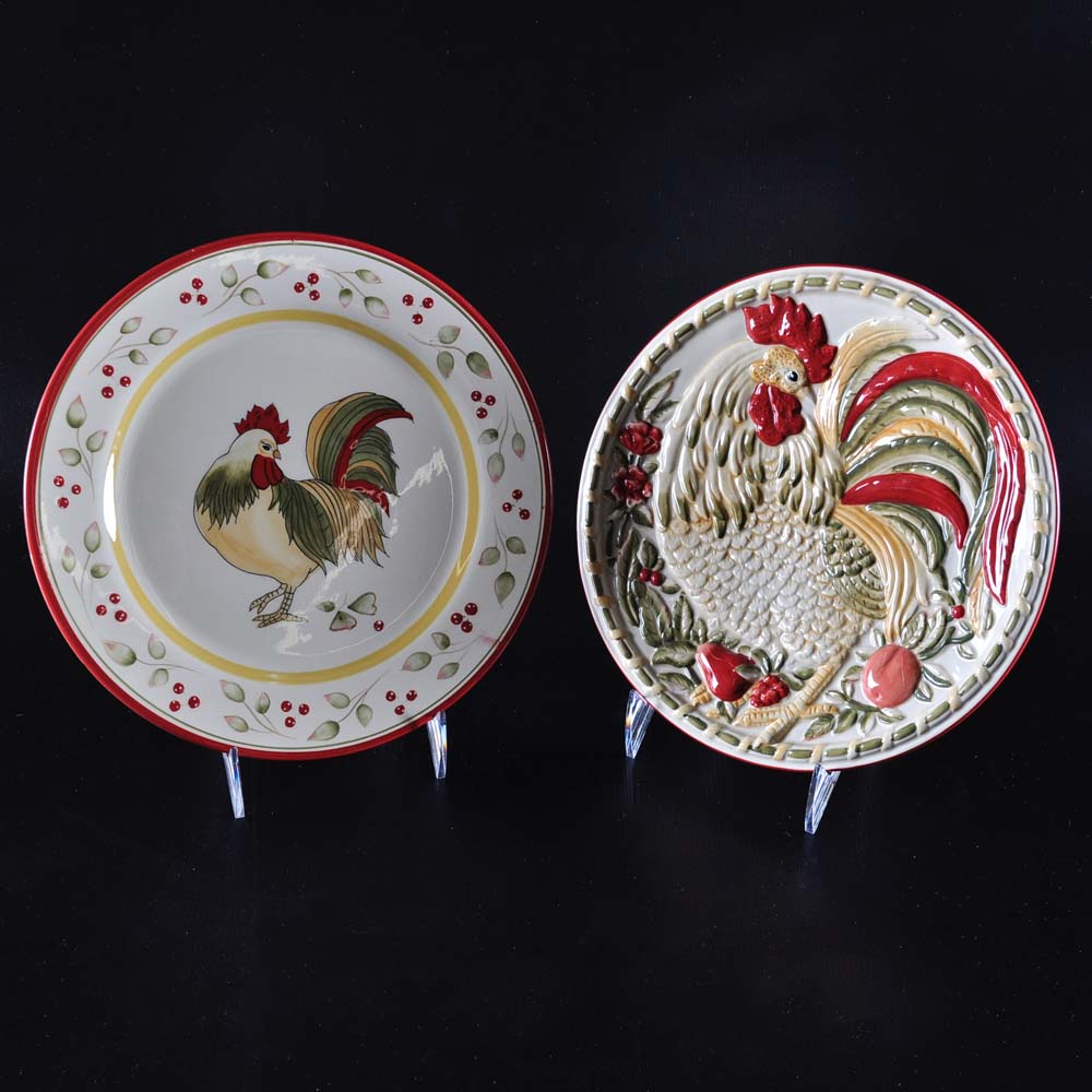 Royal Doulton Decorative Rooster Plates EBTH