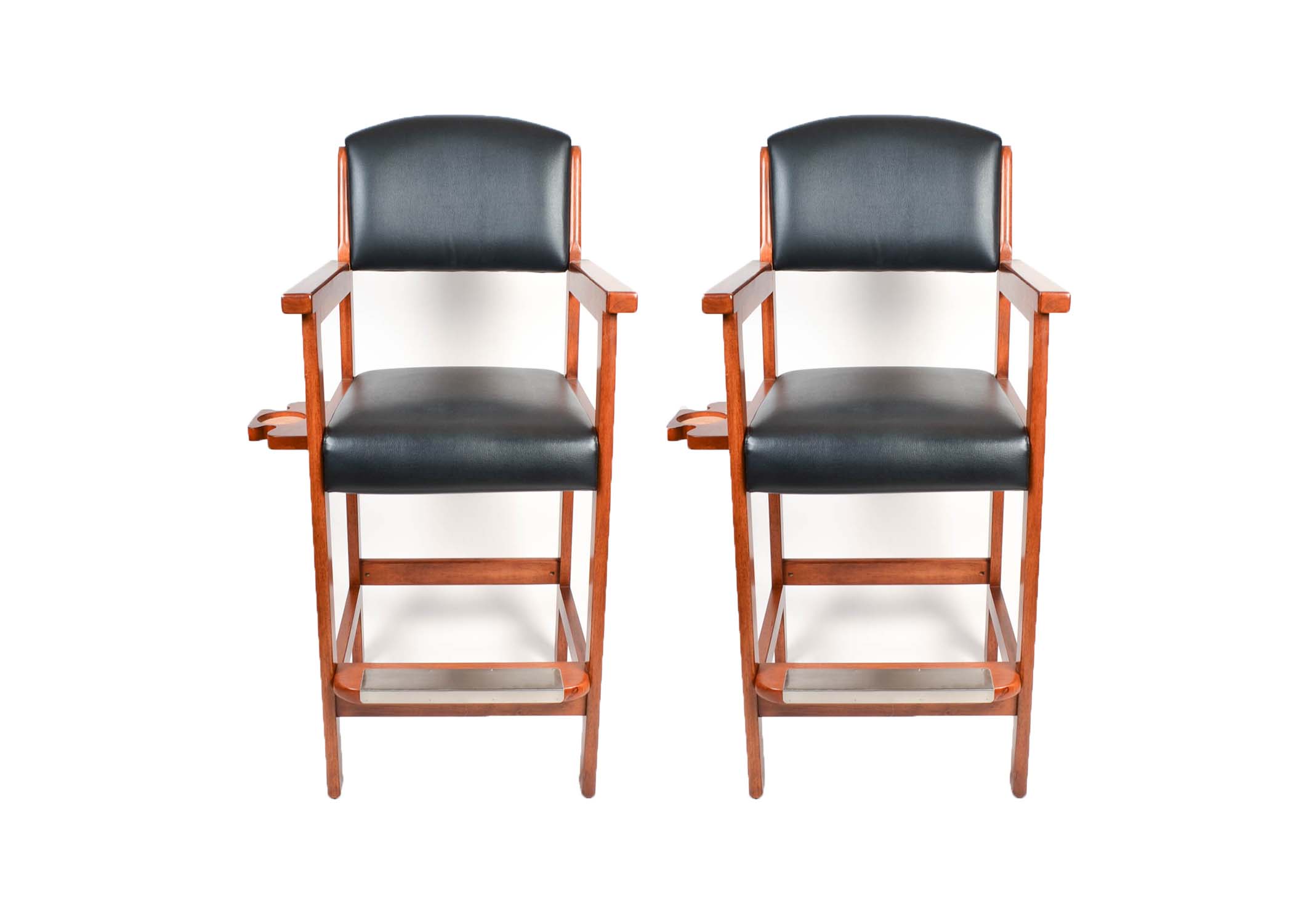 Pair of Pool Hall Chairs EBTH
