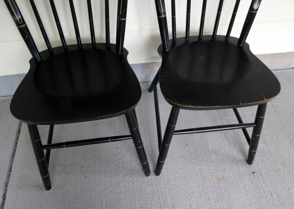 Pair of Tell City HitchcockStyle Chairs EBTH