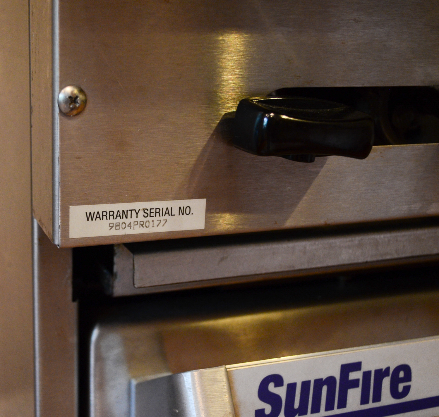 Sunfire Gas Commercial Range & Stove EBTH
