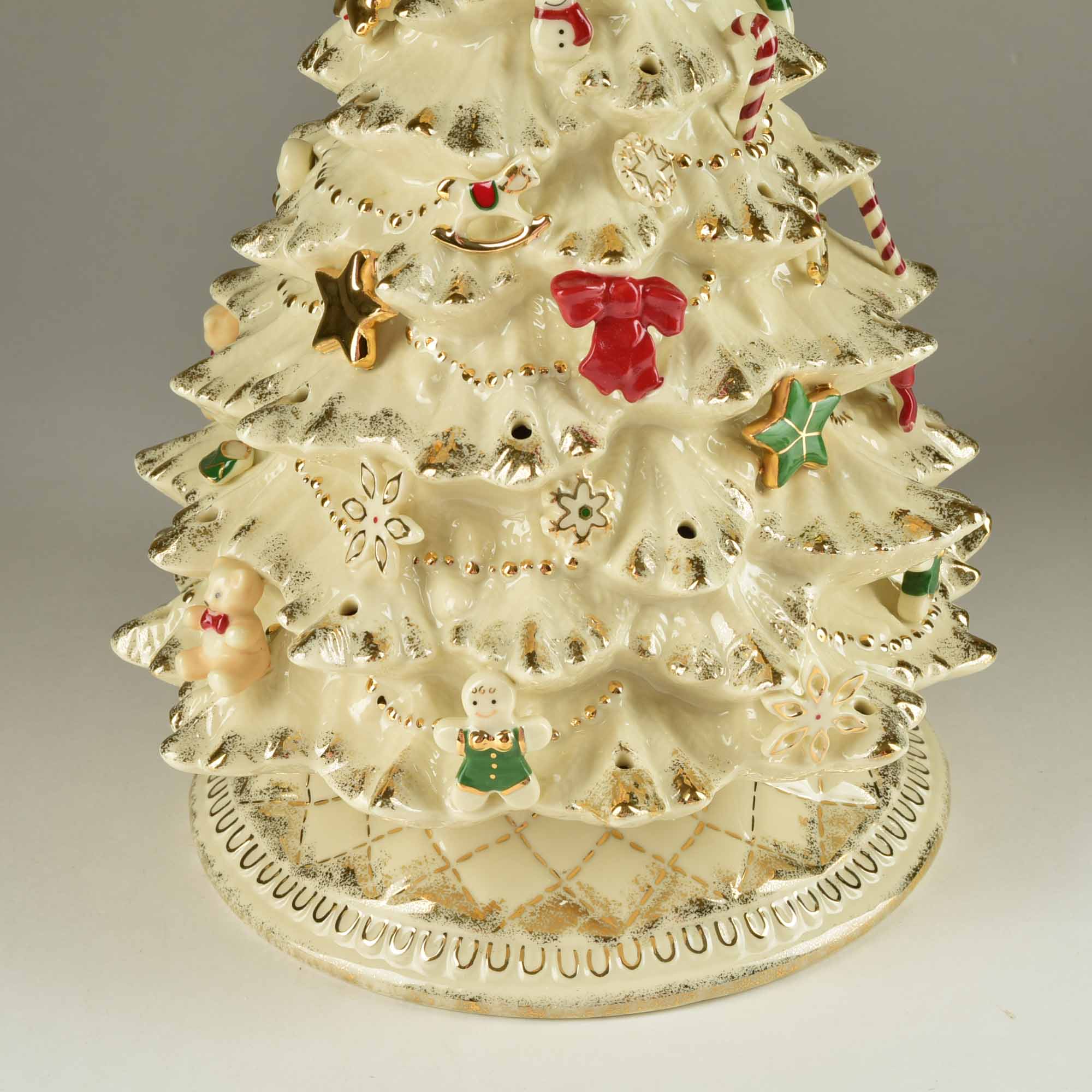 Lenox "A Bright and Merry Christmas" Lighted Tree EBTH