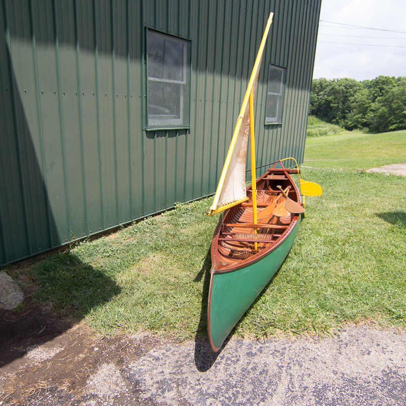 1938 Old Town Sailing Canoe with Accessories EBTH