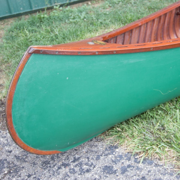 1938 Old Town Sailing Canoe with Accessories : EBTH
