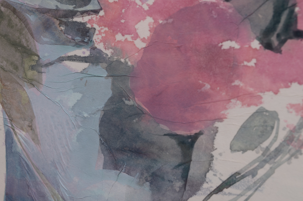 Davis Ganek Signed Watercolor in Frame EBTH