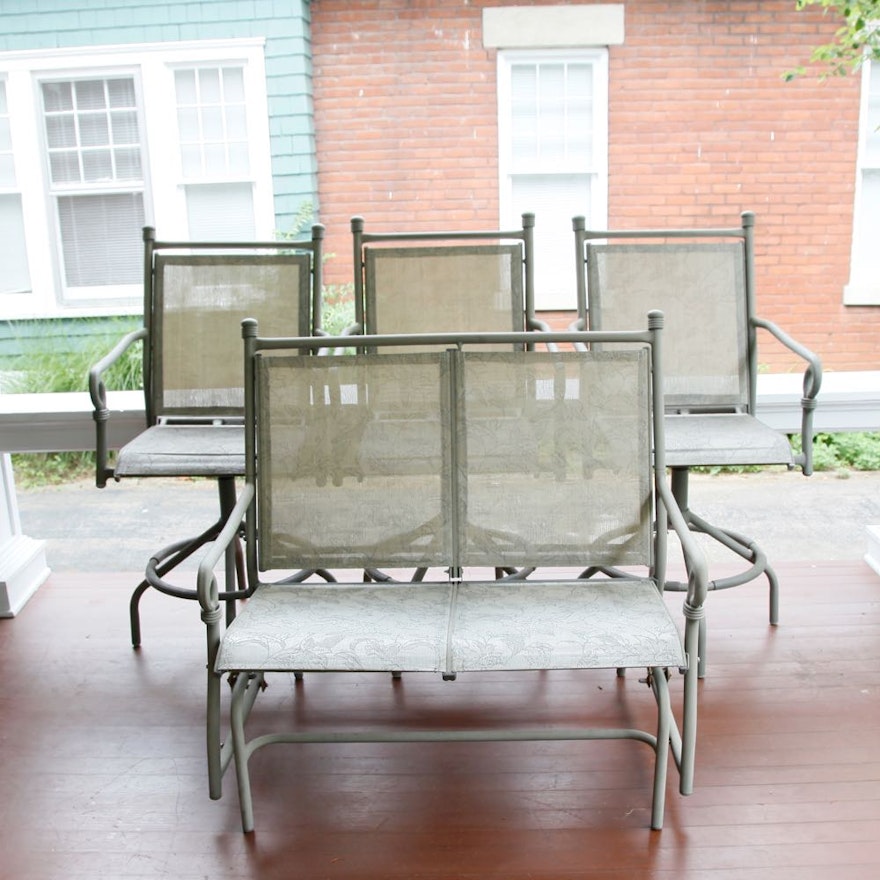Coleman Patio Chairs And Bench : EBTH Coleman Patio Chairs and Bench ... - Coleman Patio Chairs And Bench : EBTH