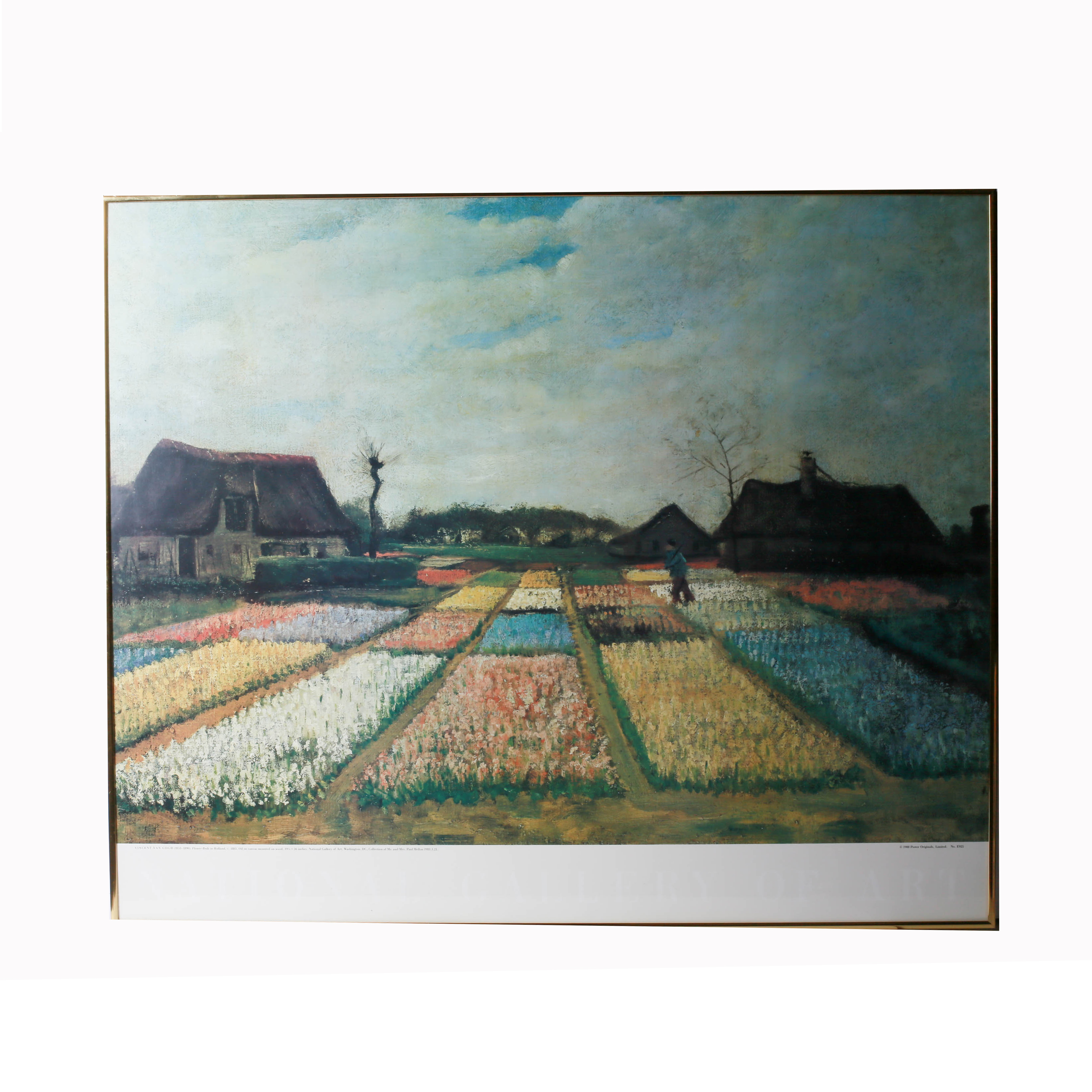 Vincent Van Gogh Poster "Flower Beds in Holland" EBTH