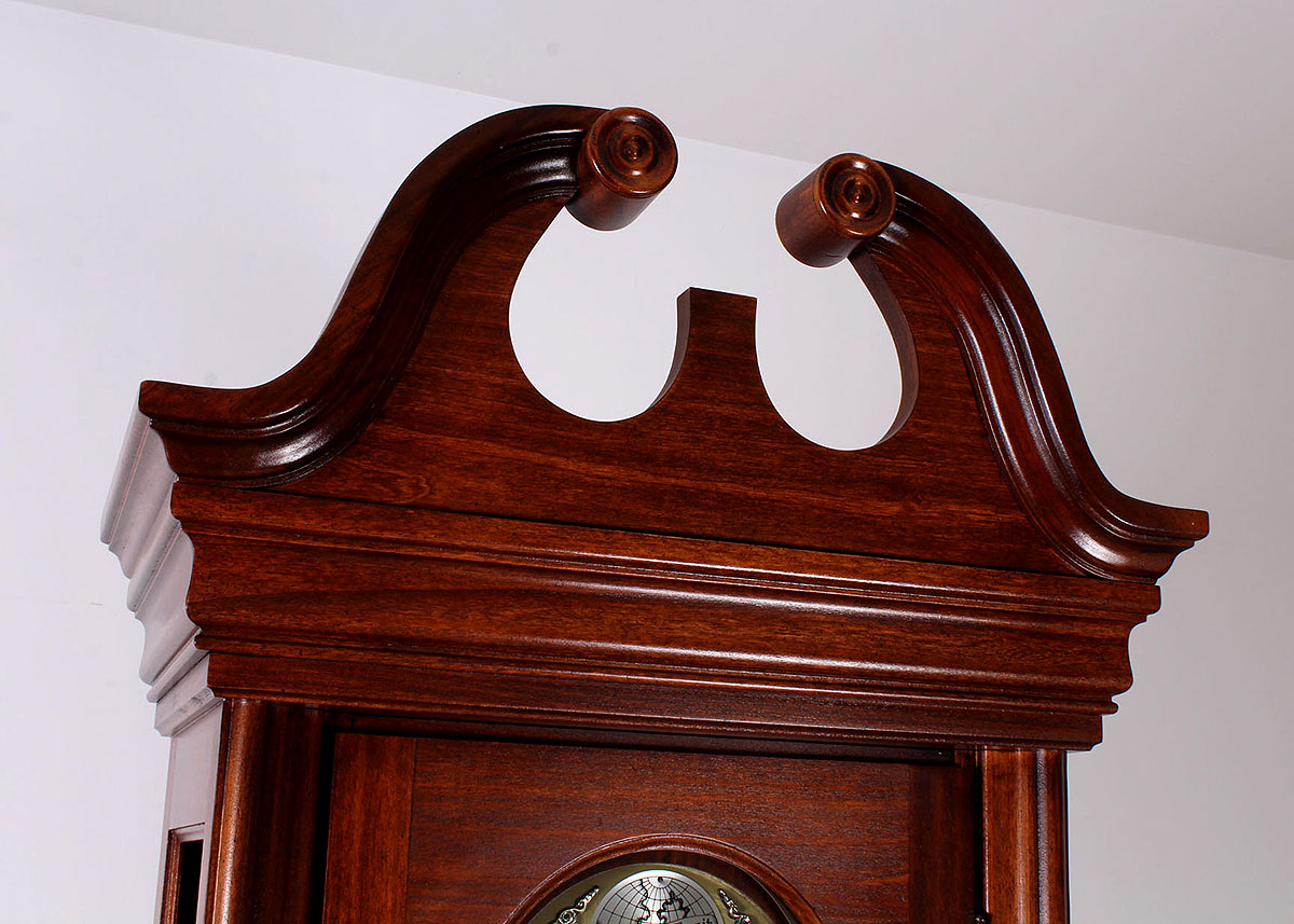 Ridgeway Tempus Fugit Grandfather Clock EBTH