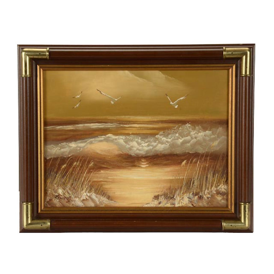 Artist Kennedy For Artistic Interiors Inc Original Oil On Canvas