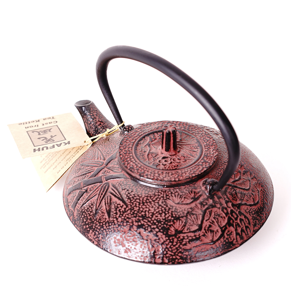 Japanese "Tetsubin" Cast Iron Tea Kettle by Kafuh EBTH