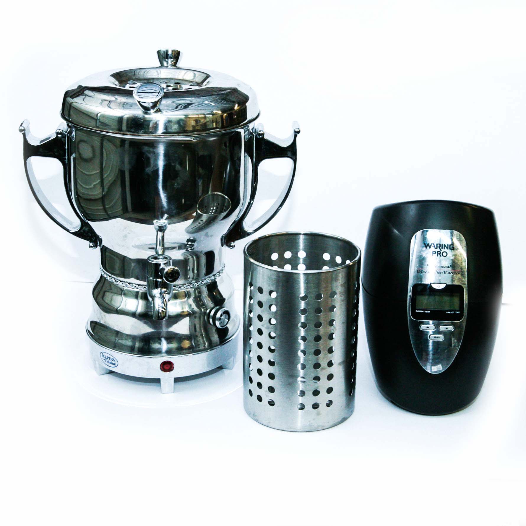 Alpine Cuisine Coffee Server & Waring Pro Wine Chiller/Warmer EBTH