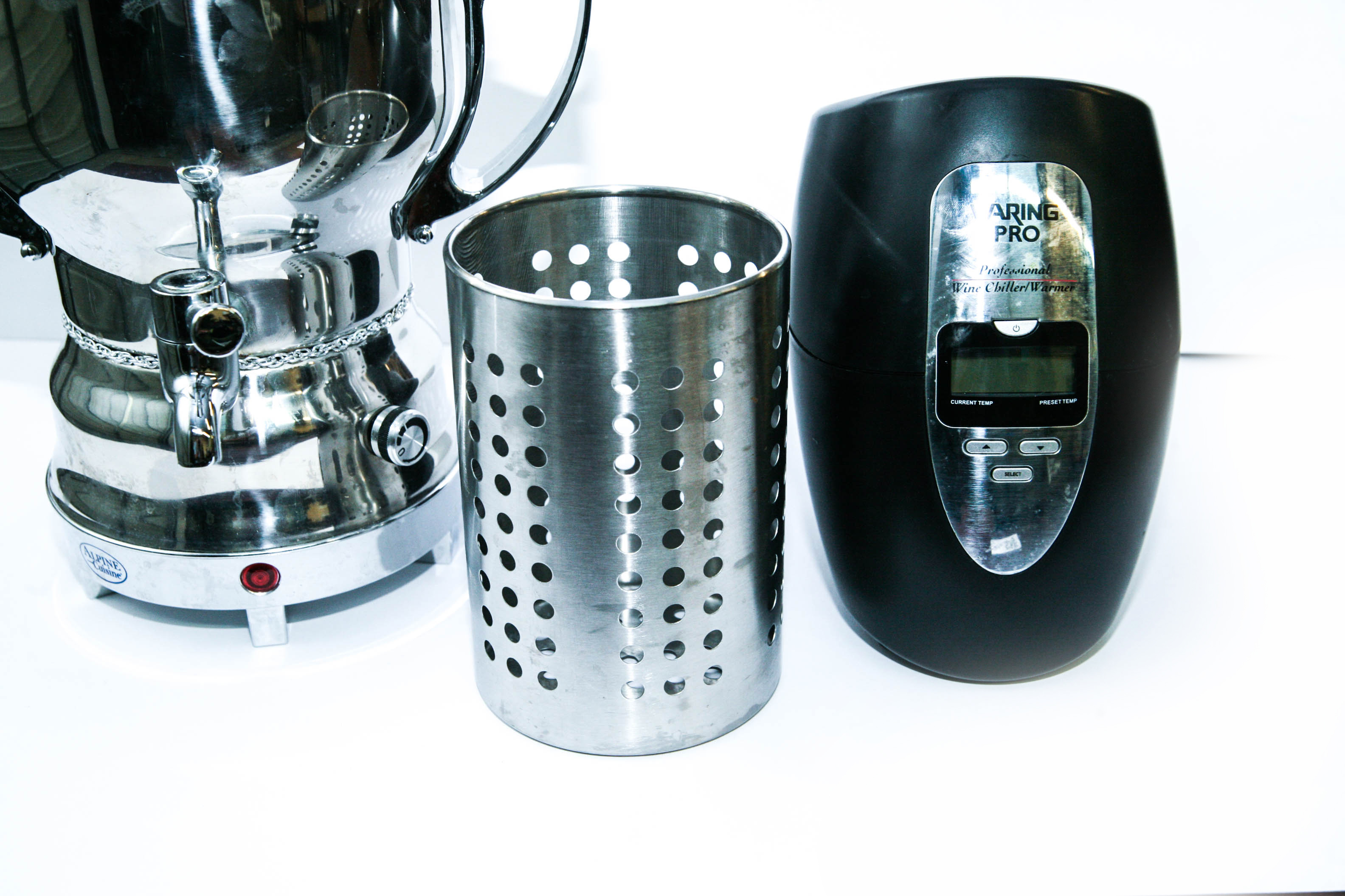 Alpine Cuisine Coffee Server & Waring Pro Wine Chiller/Warmer EBTH