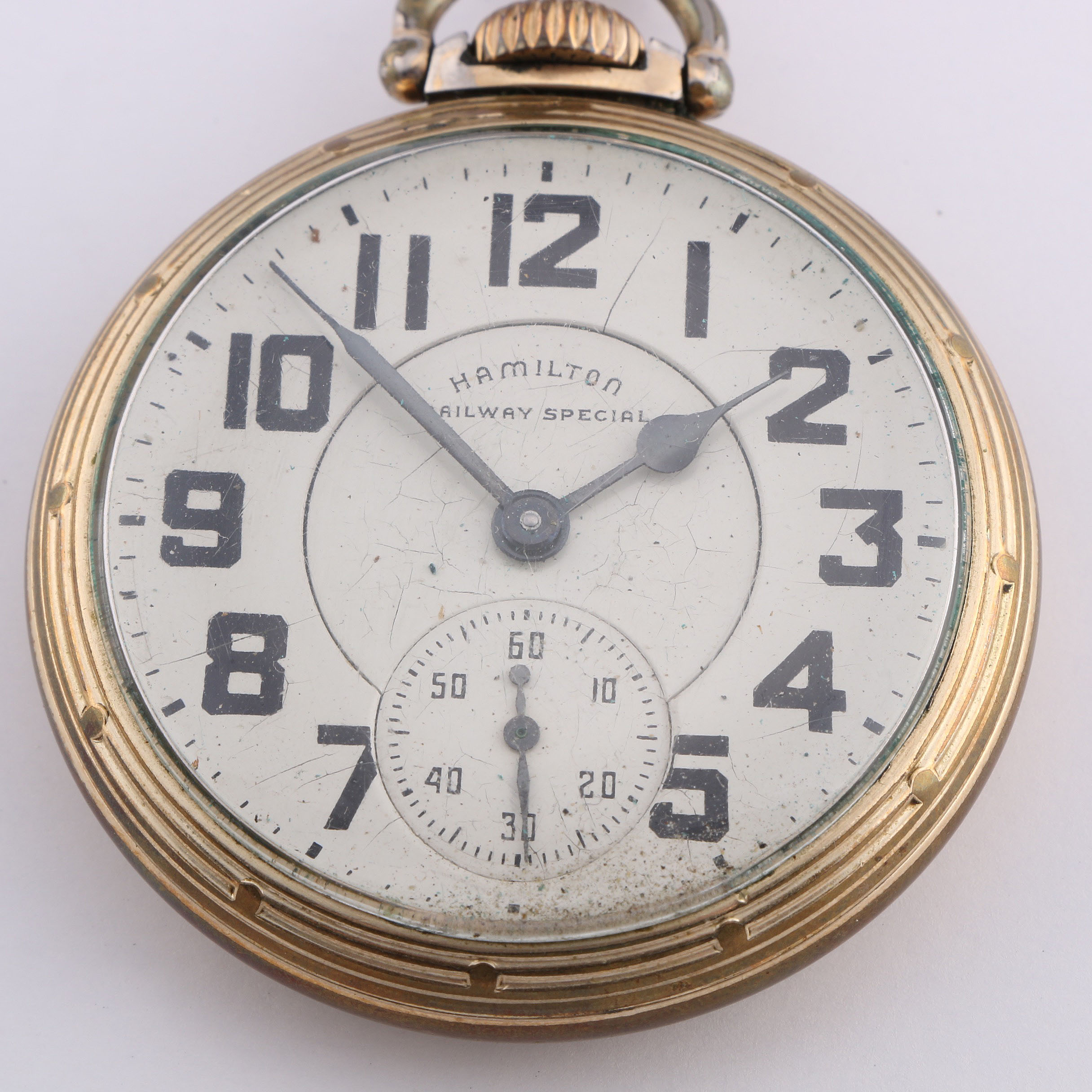 Vintage Hamilton "Railway Special" 10K Gold Filled Pocket Watch EBTH