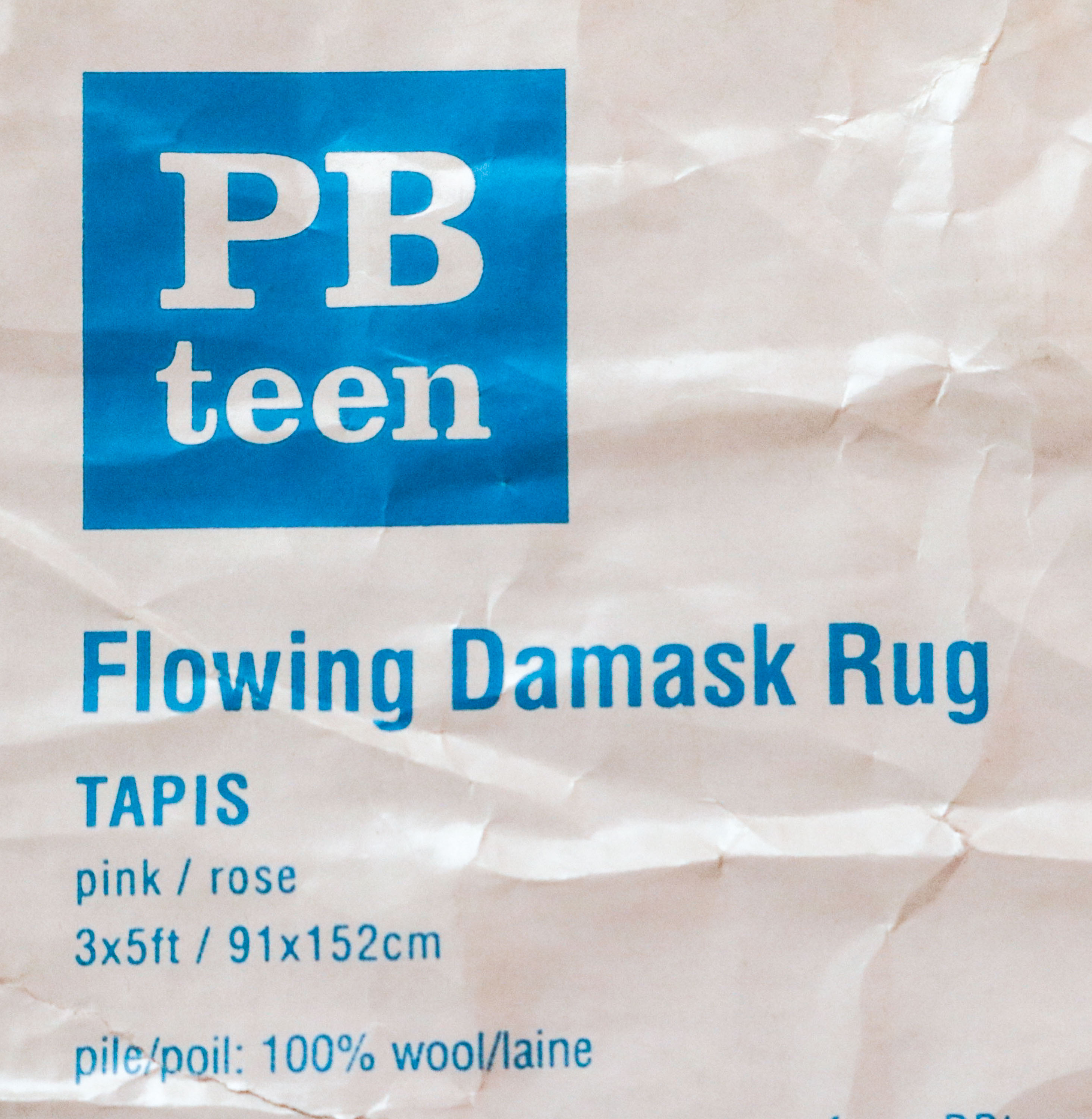 Pottery Barn "Teen" Hooked Rug and More EBTH