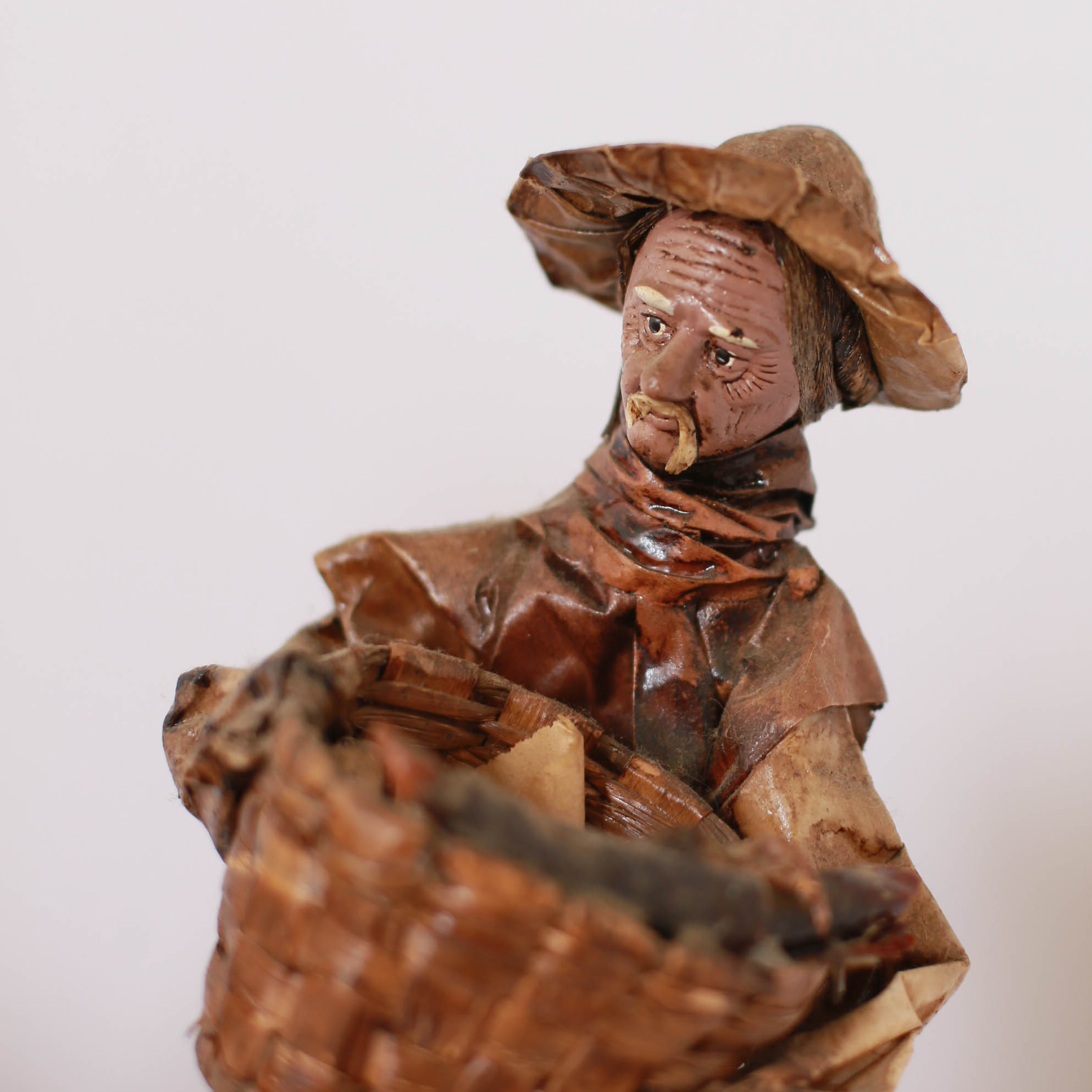 Set of Five Mexican Paper Mache Figurines EBTH