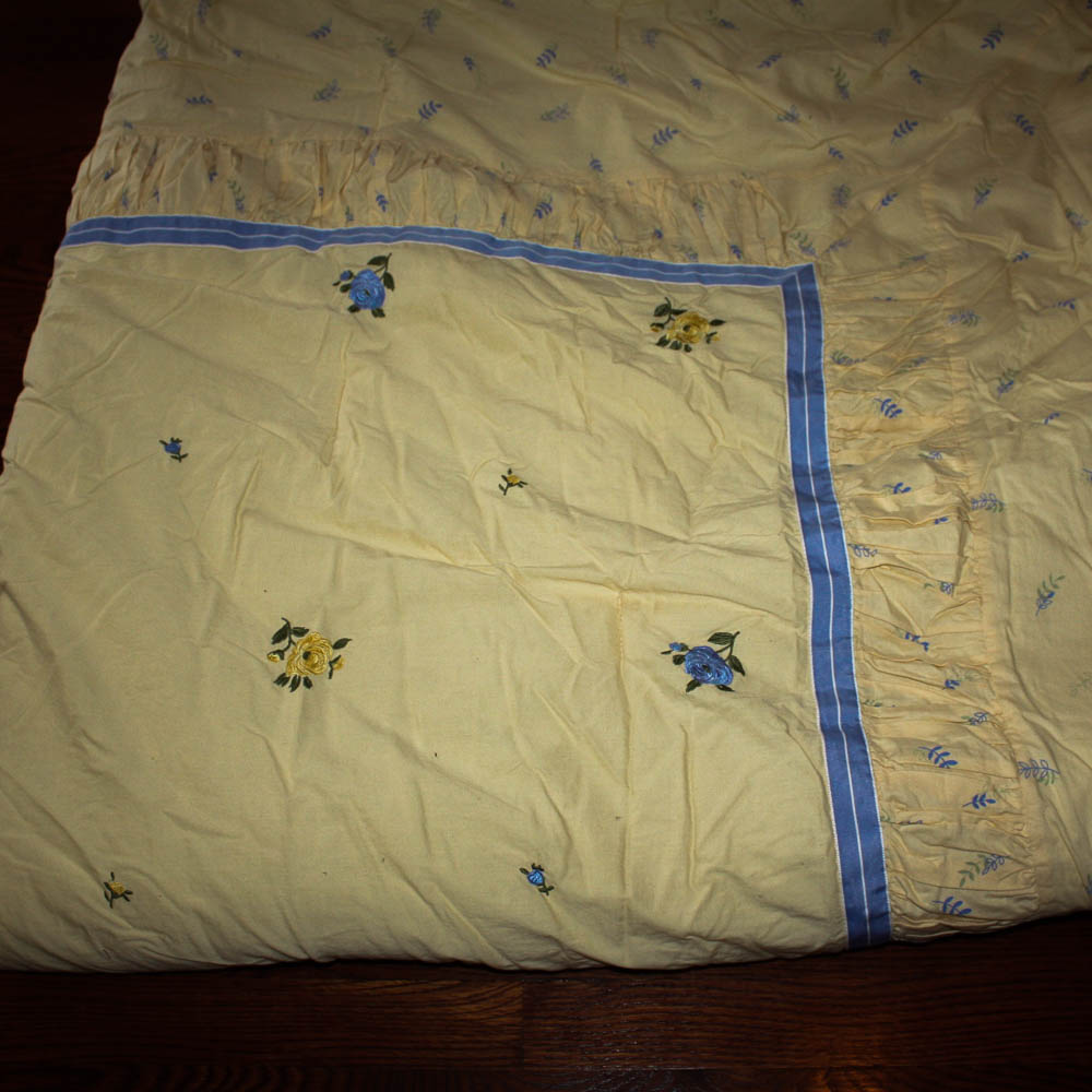 Laura Ashley Lifestyles King Size Comforter Set EBTH