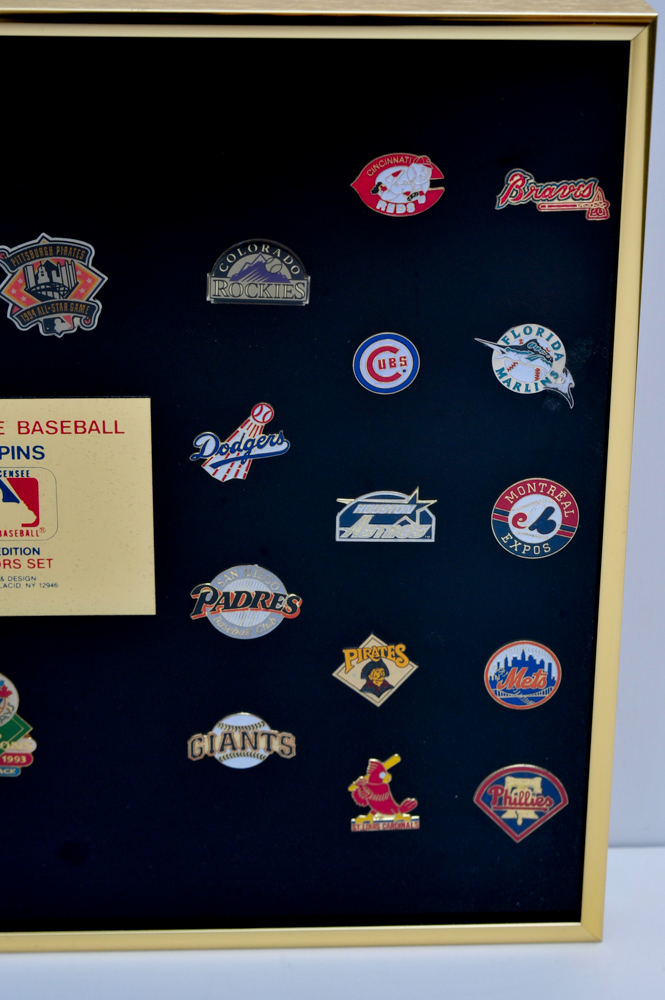 Major League Baseball Team Pins Limited Edition Collector Set EBTH