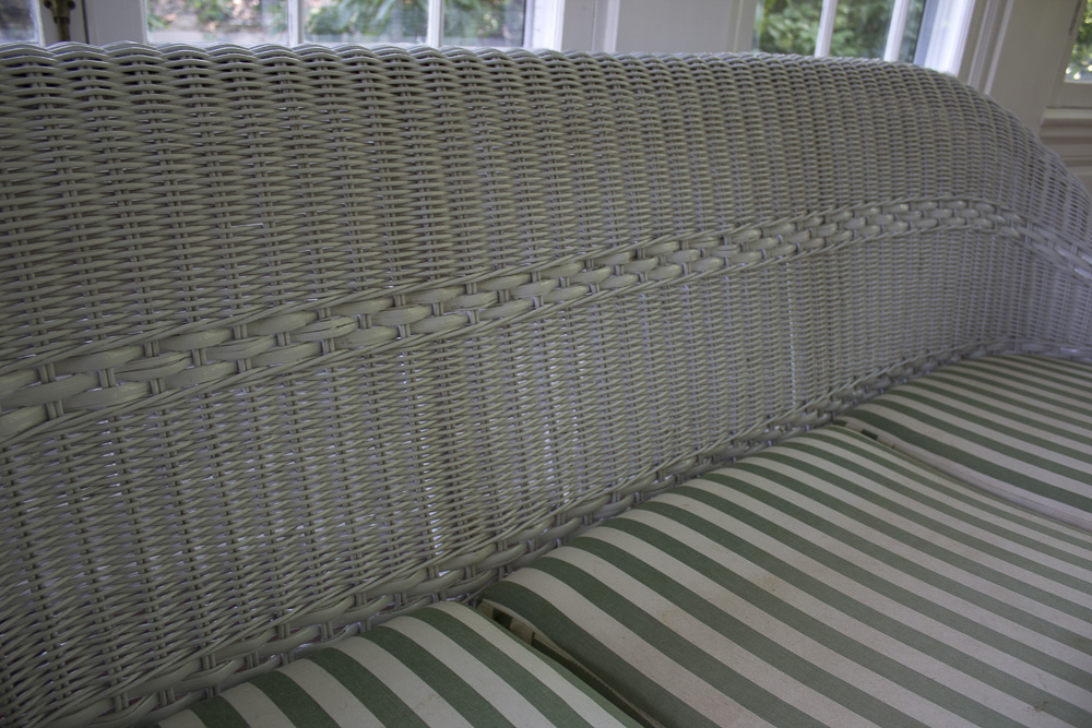 Henry Link Wicker Sofa EBTH