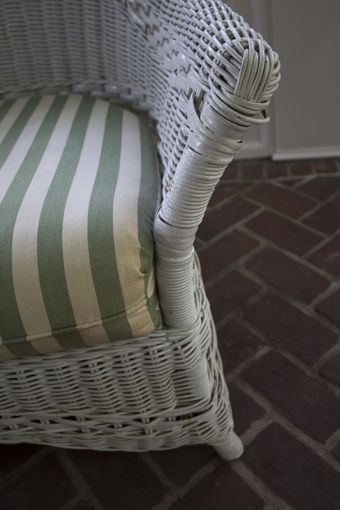 Henry Link Wicker Sofa EBTH