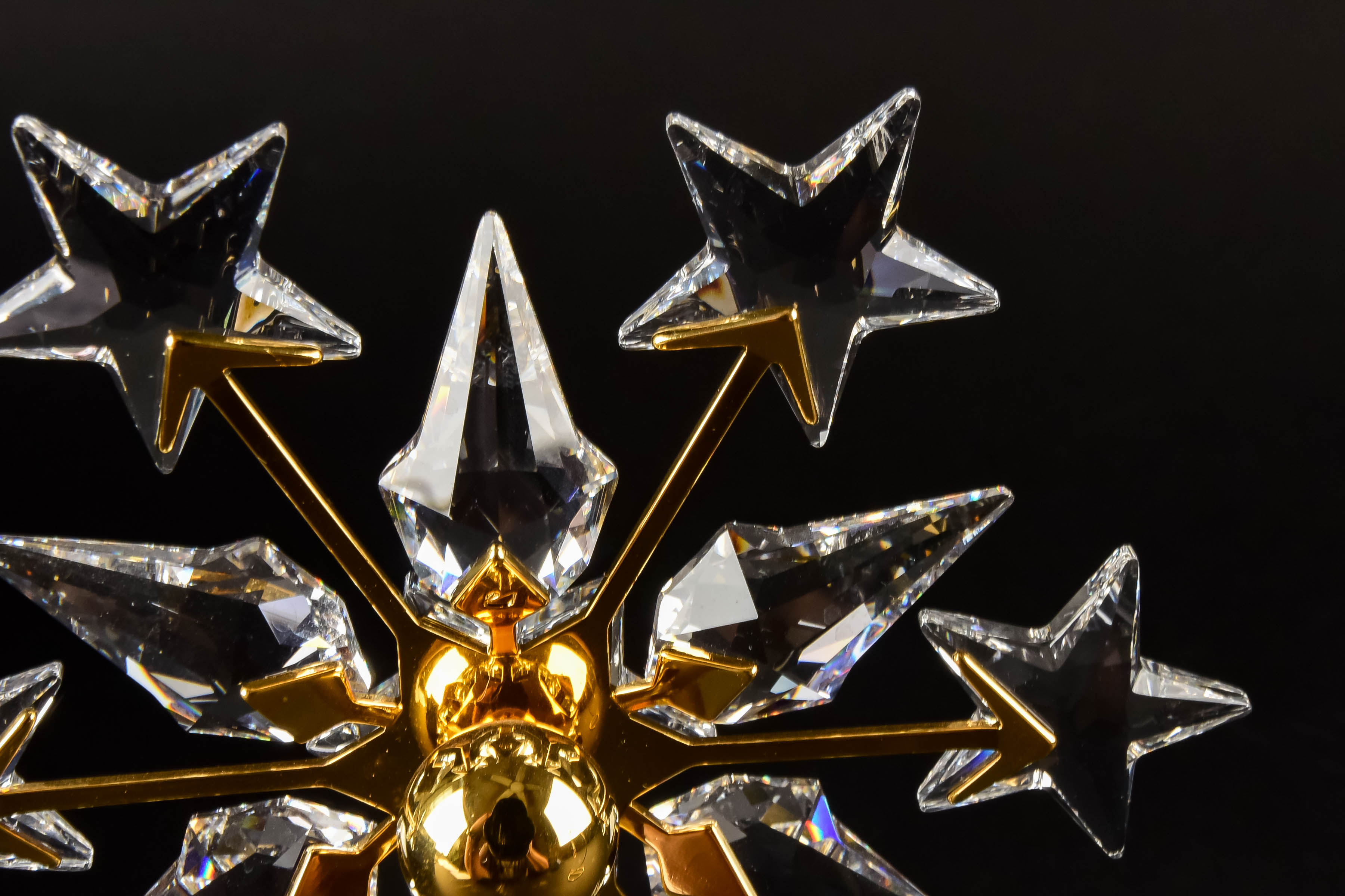 Swarovski Crystal Tree Topper and Ornament EBTH