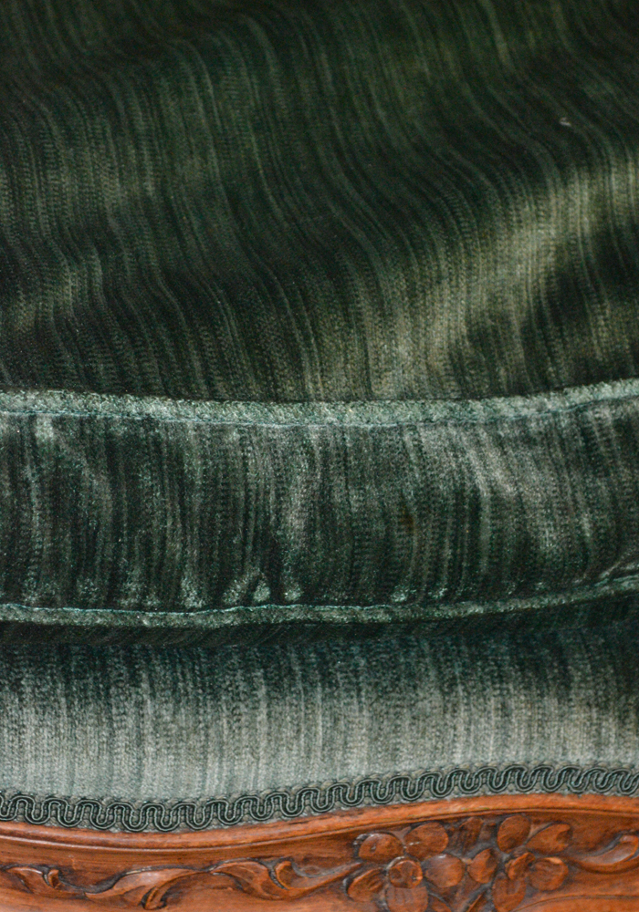 Oversized Velvet Upholstered Armchair | EBTH