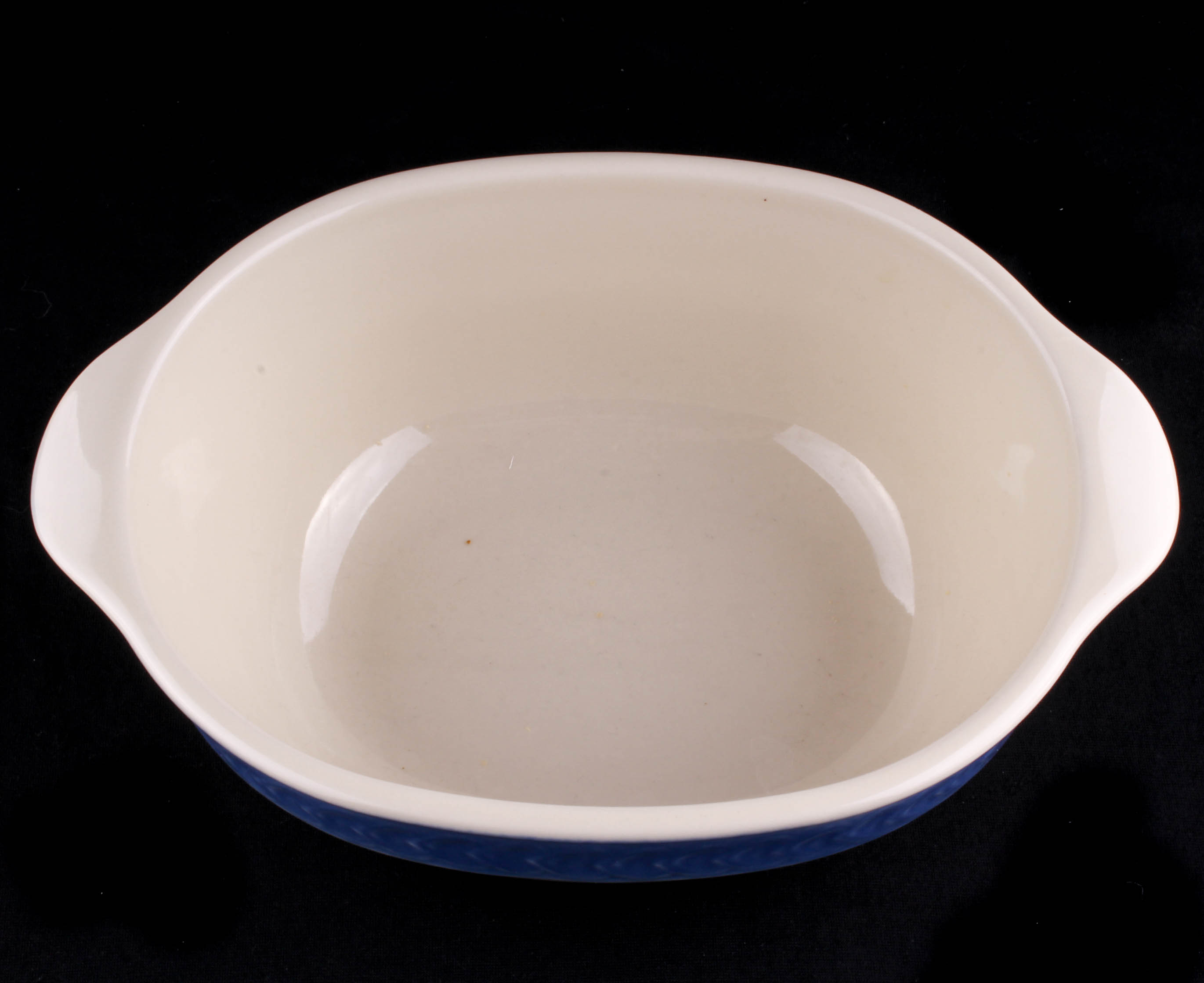 Longaberger Pottery Oval Serving Bowl EBTH