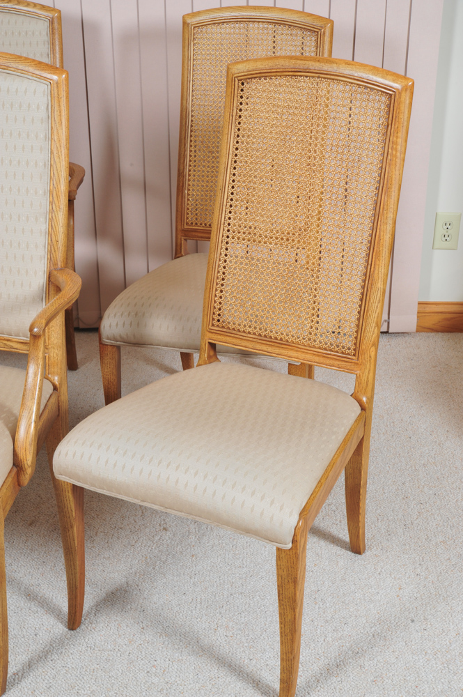 Six Henredon Artefact Collection Dining Room Chairs EBTH