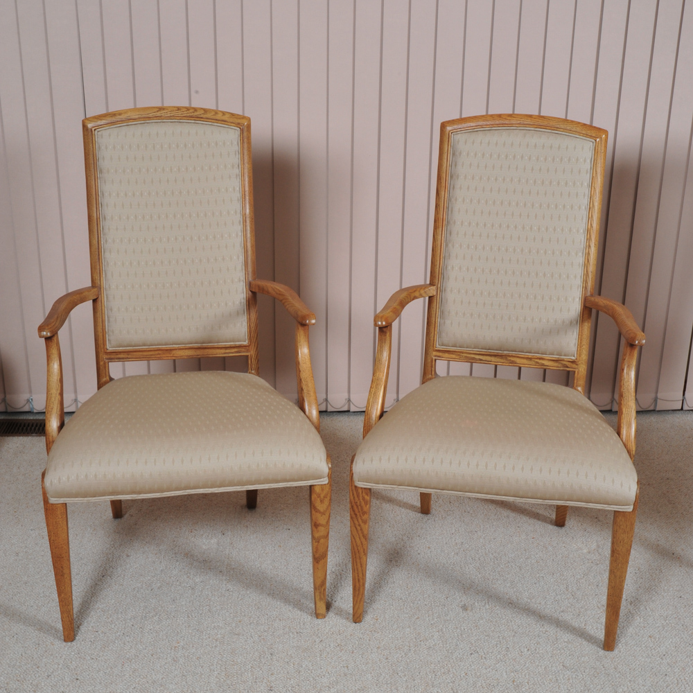 Six Henredon Artefact Collection Dining Room Chairs EBTH