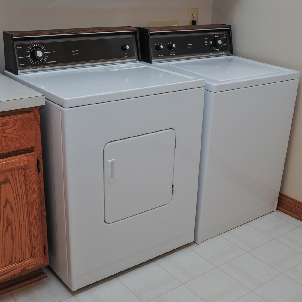 Kenmore Washer and Dryer EBTH
