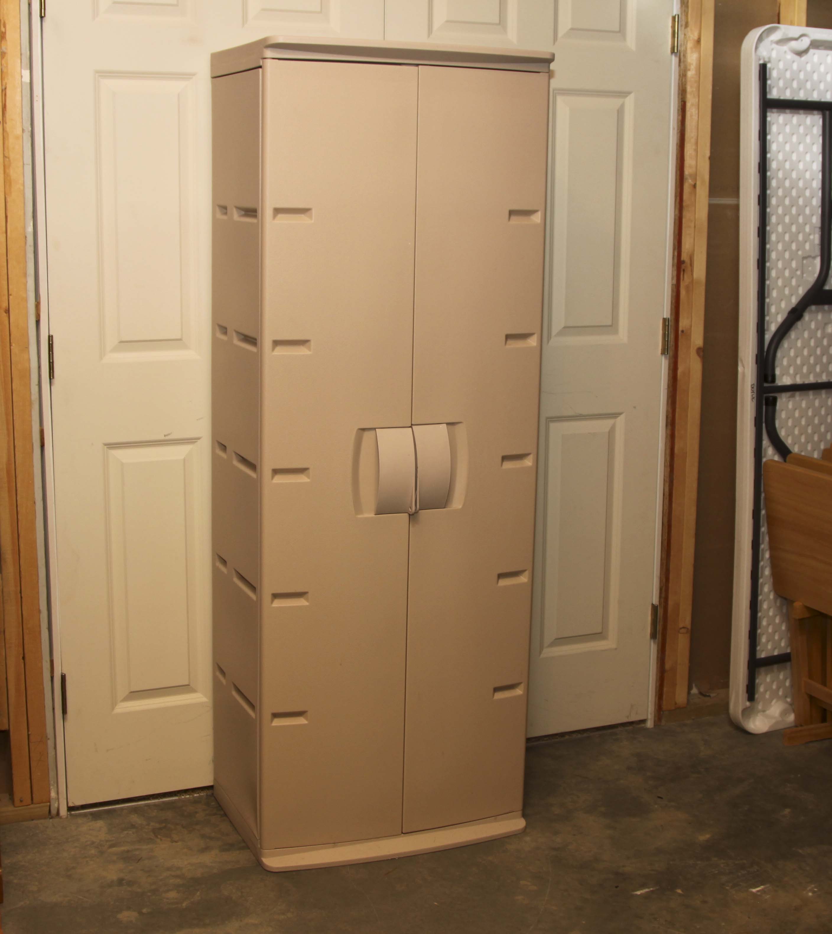 Rubbermaid Storage Cabinet Ebth