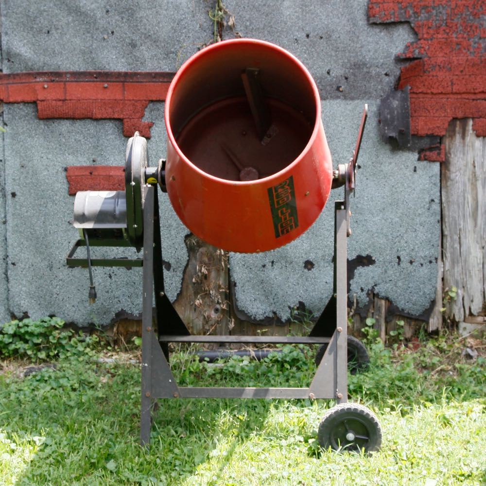 Red Lion Cement Mixer EBTH